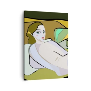 Schilderen op canvas - Intiem portret - 50x70 cm