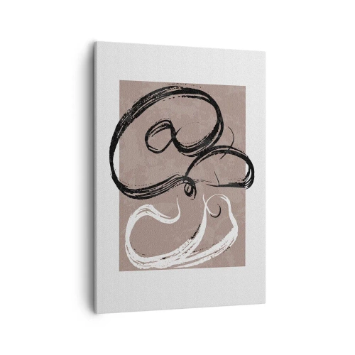 Schilderen op canvas - Compositie – de zoektocht naar volheid - 50x70 cm