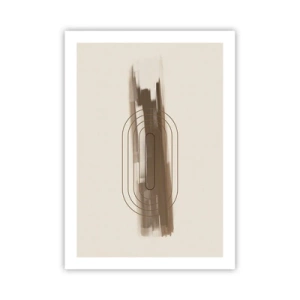 Poster - Een briesje grijs - 50x70 cm