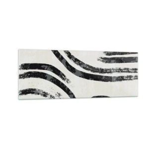 Schilderen op glas - Half gestopt - 140x50 cm
