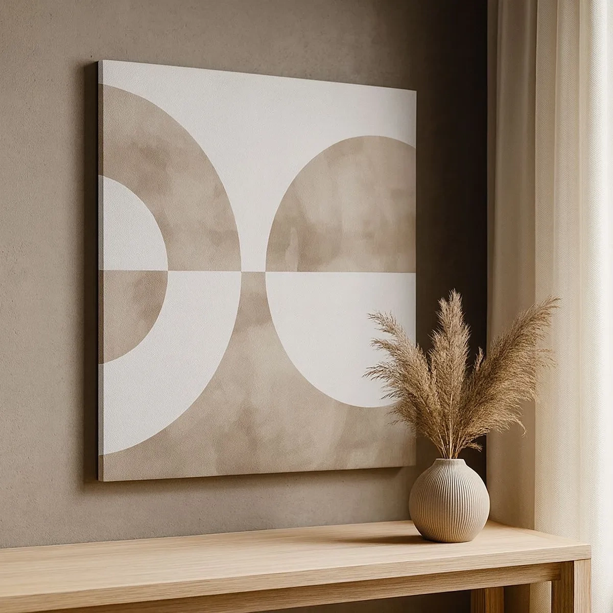 Schilderen op canvas - Gelijkenissen en verschillen - 30x30 cm