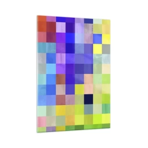 Schilderen op glas - Alle anderen, allemaal gelijk - 50x70 cm