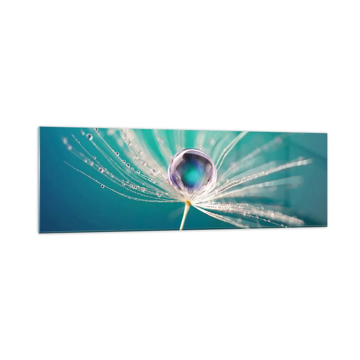 Schilderen op glas - Mystiek moment - 160x50 cm