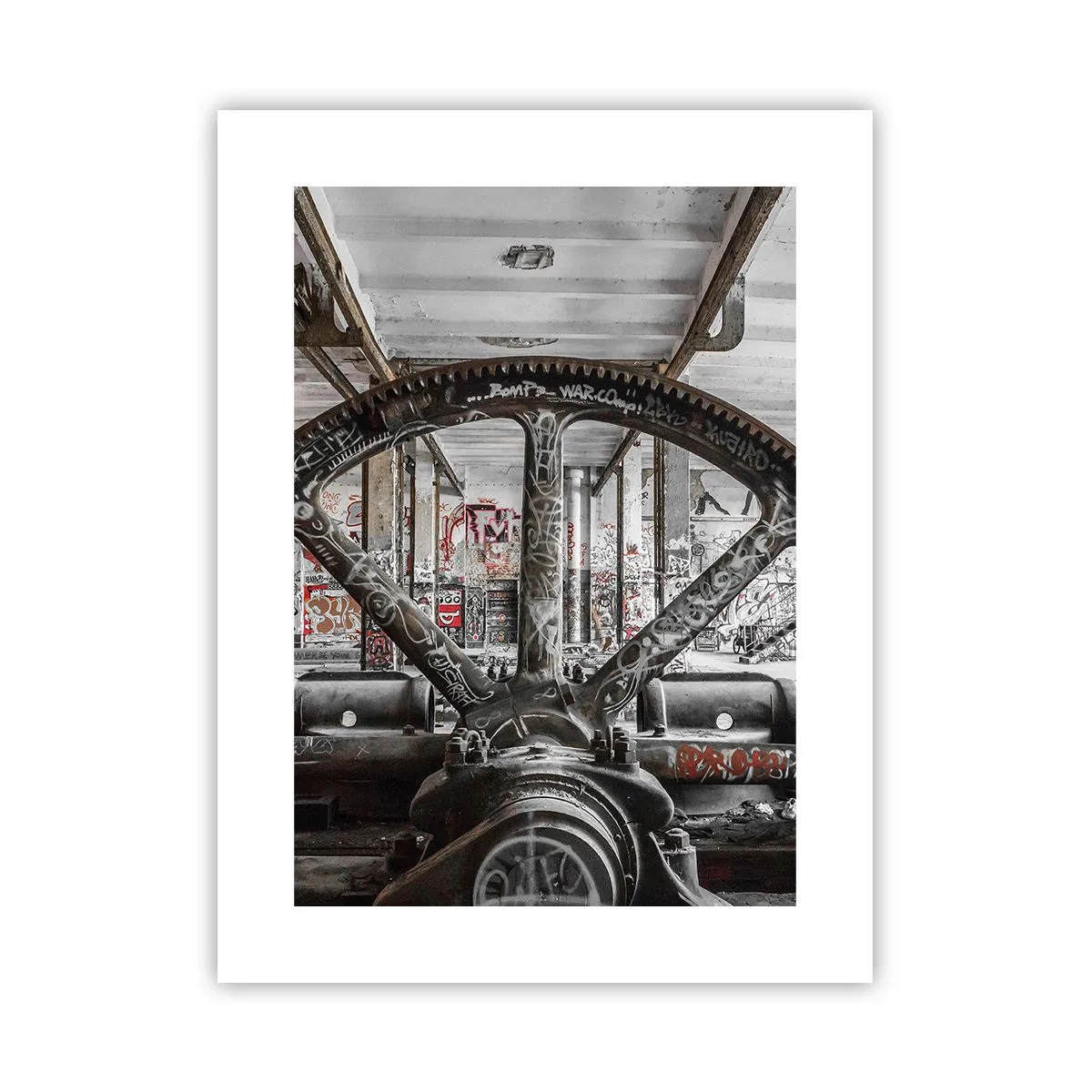 Poster - Het geheime leven van de fabriek - 30x40 cm