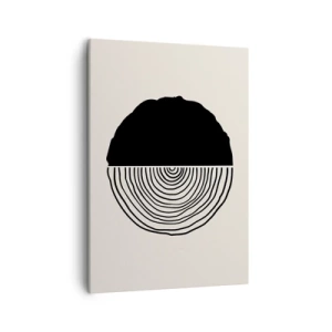 Schilderen op canvas - Half om half - 50x70 cm