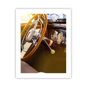 Poster - Een adem van luxe uit het verleden - 40x50 cm