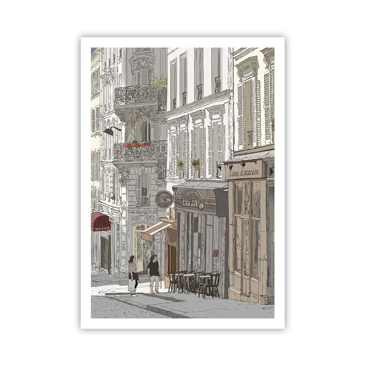 Poster - Stadsvreugde - 70x100 cm