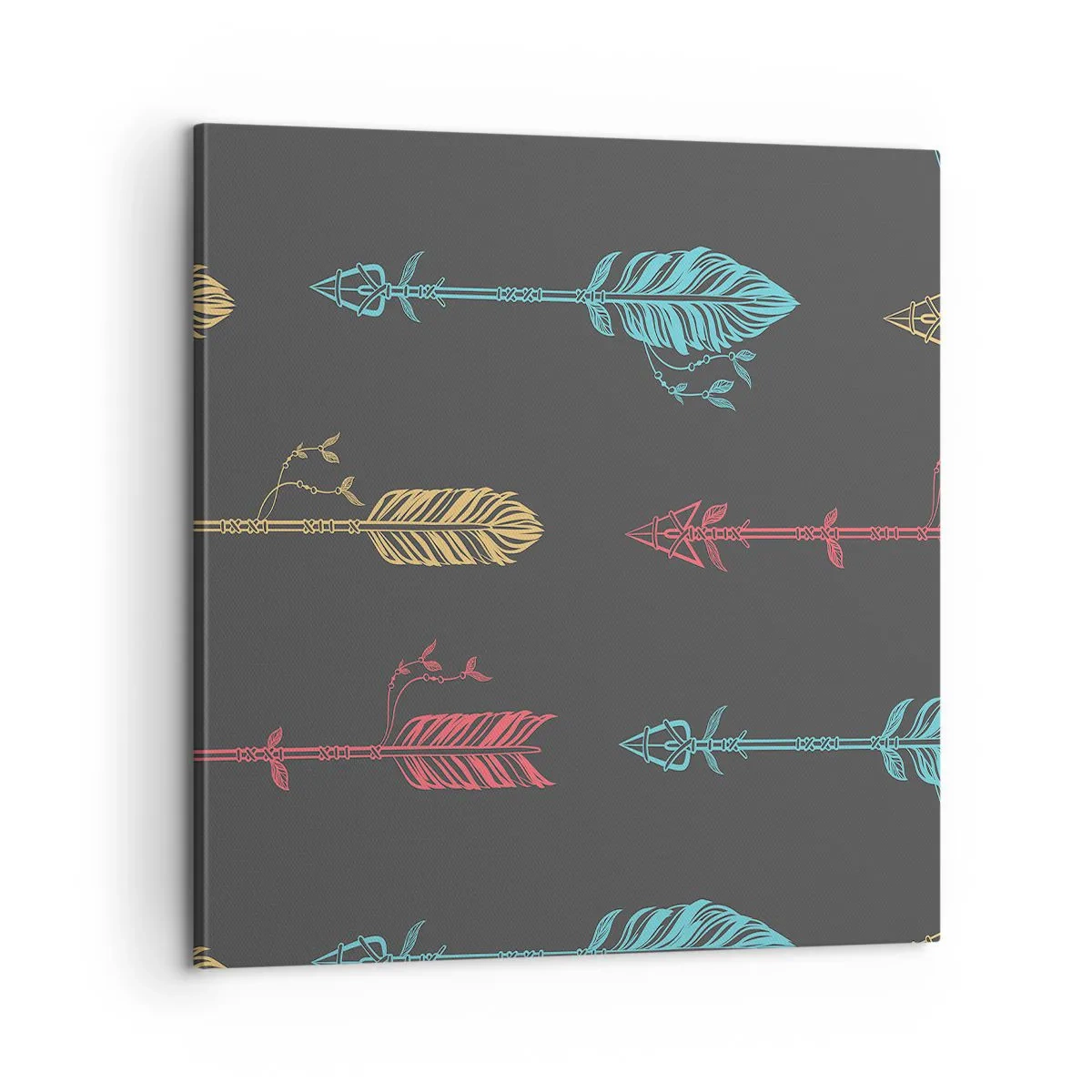 Schilderen op canvas - In de verordening - 60x60 cm