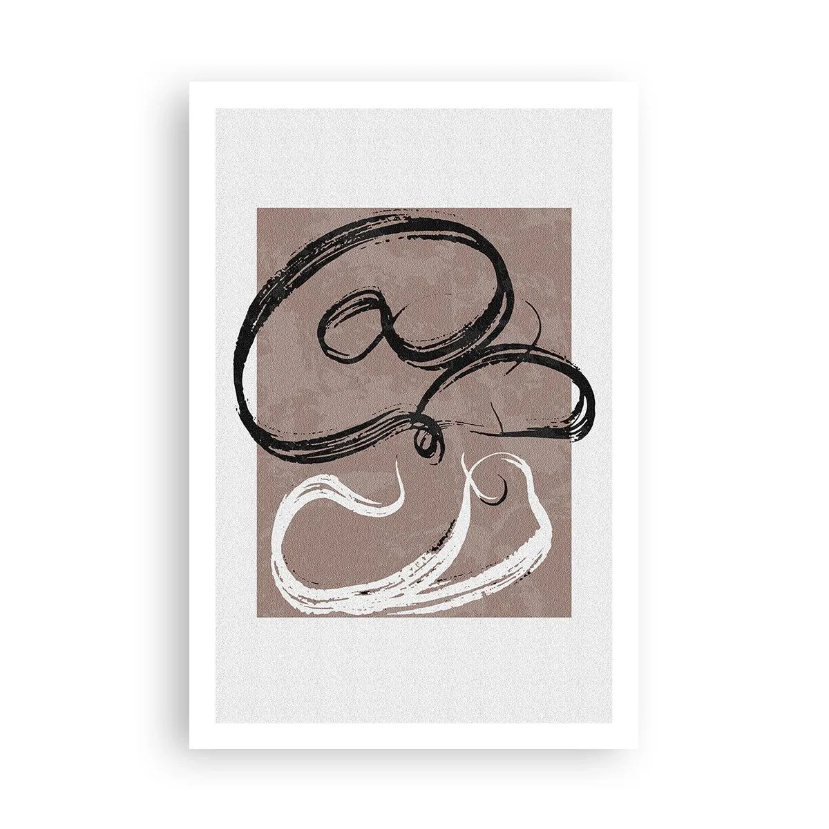 Poster - Compositie – de zoektocht naar volheid - 61x91 cm