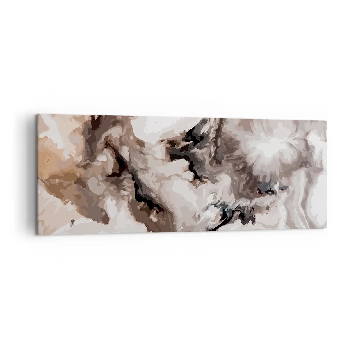 Schilderen op canvas - De geboorte van een sterrenstelsel - 140x50 cm