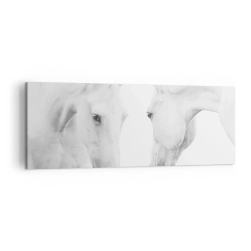 Schilderen op canvas - Is dit vriendschap...? - 140x50 cm