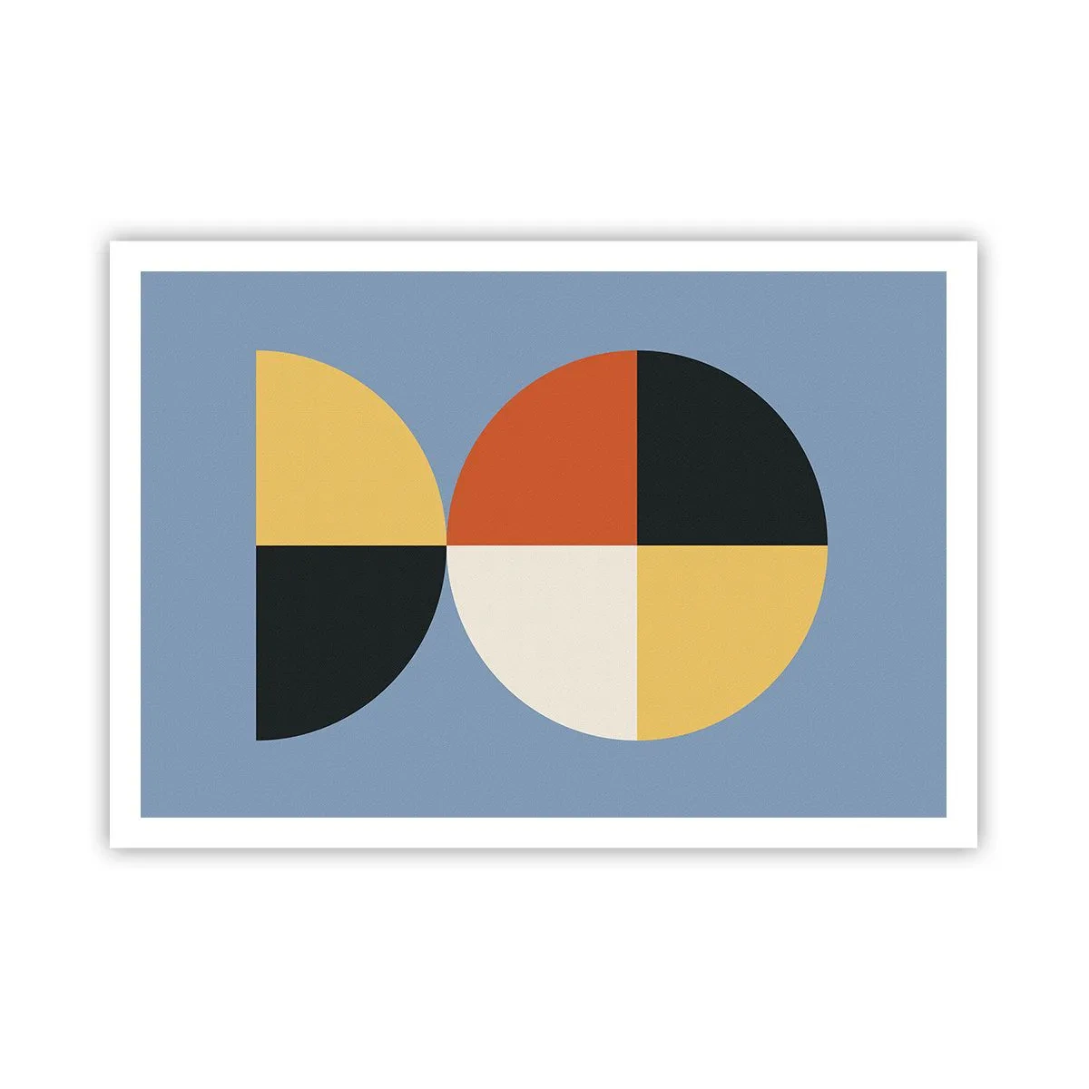 Poster - Kijk en tel - 100x70 cm