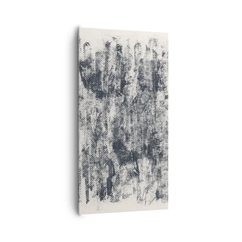 Schilderen op canvas - Mistige compositie - 65x120 cm