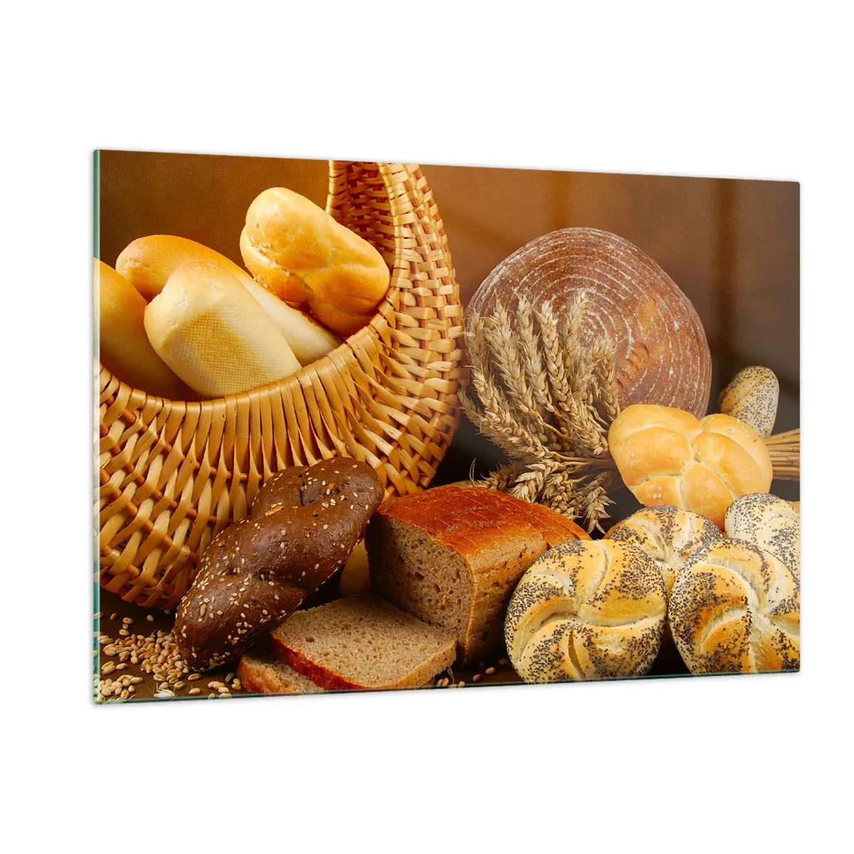 Schilderen op glas - We kwamen er weer mee weg - 120x80 cm