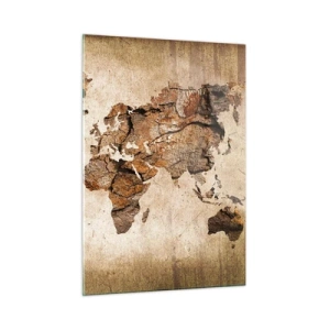 Schilderen op glas - Ontdekking van de wereld - 50x70 cm