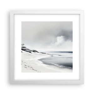 Poster in een witte lijst - Voor altijd samen - 30x30 cm