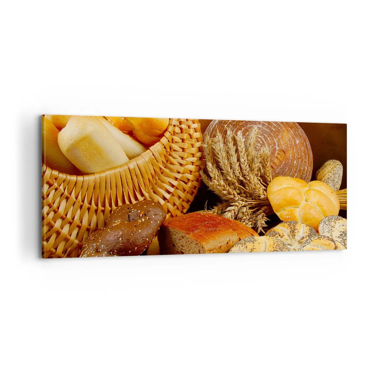 Schilderen op canvas - We kwamen er weer mee weg - 100x40 cm