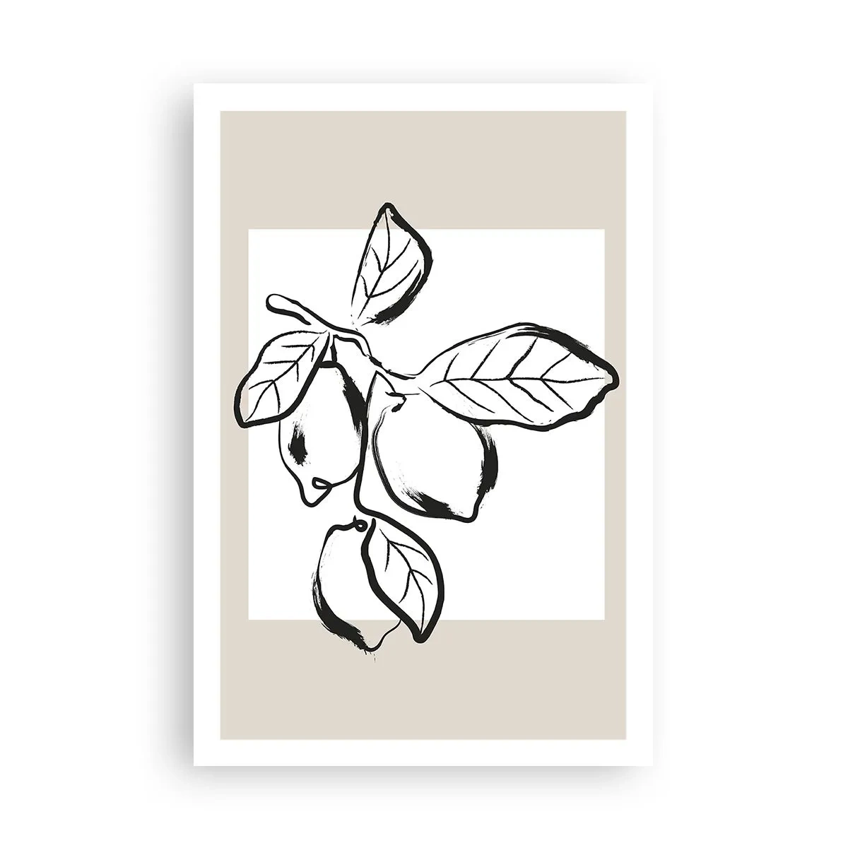 Poster - Waar de citroen rijpt... - 61x91 cm