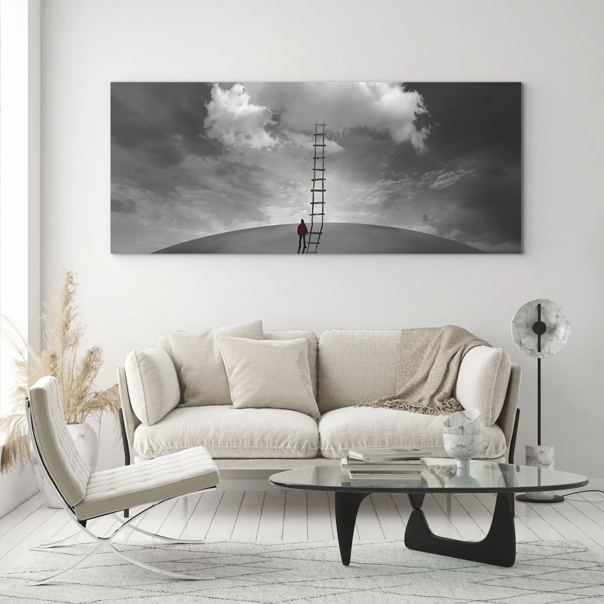 Schilderen op glas - Alles is mogelijk - 120x50 cm