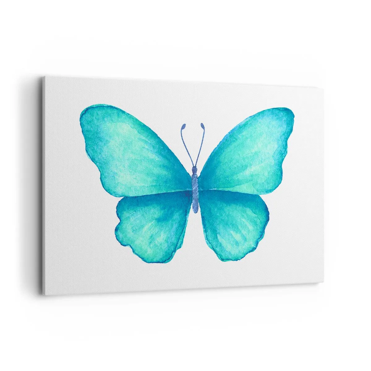 Schilderen op canvas - Turkoois van nature - 100x70 cm