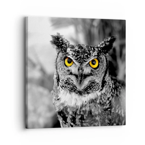 Schilderen op canvas - Niets zal zich verbergen - 30x30 cm