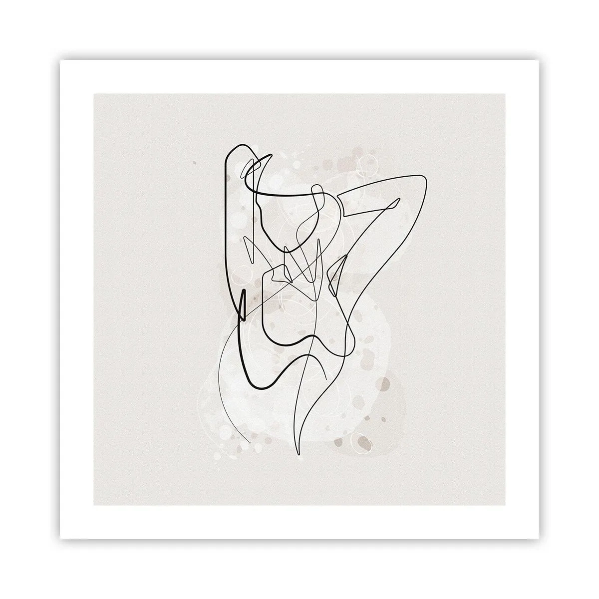 Poster - De kunst van het verleiden - 50x50 cm