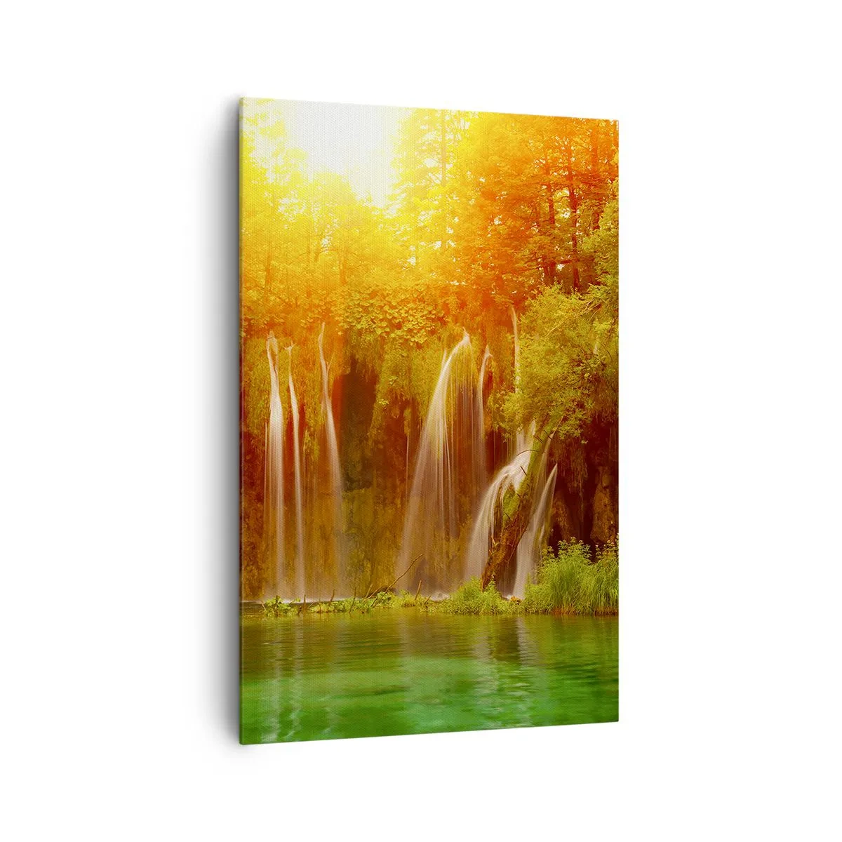 Schilderen op canvas - In de zon en in de schaduw - 80x120 cm