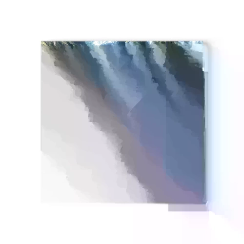 Wandklok - Klok - Stralend in de ochtend - 30x30 cm