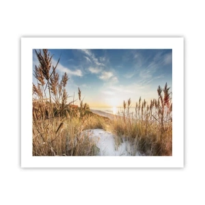 Poster - Noord strand - 50x40 cm