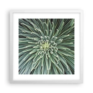 Poster in een witte lijst - Een ster is geboren - 40x40 cm