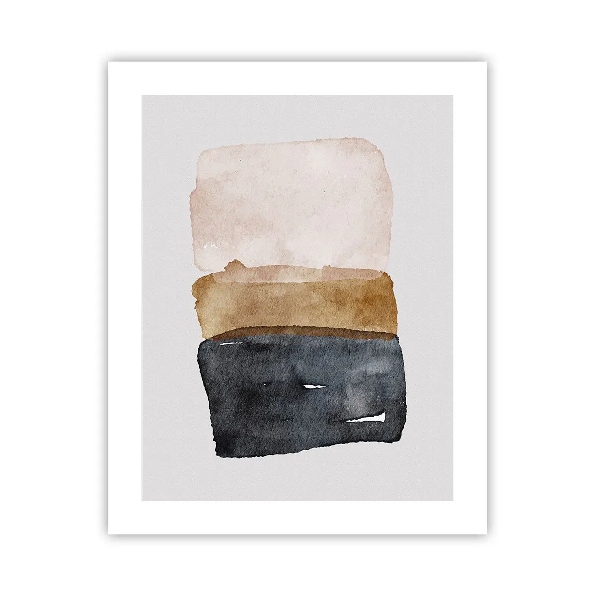 Poster - De samenstelling van de kleuren van de aarde - 40x50 cm