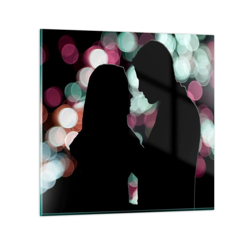 Schilderen op glas - Ja! - 70x70 cm