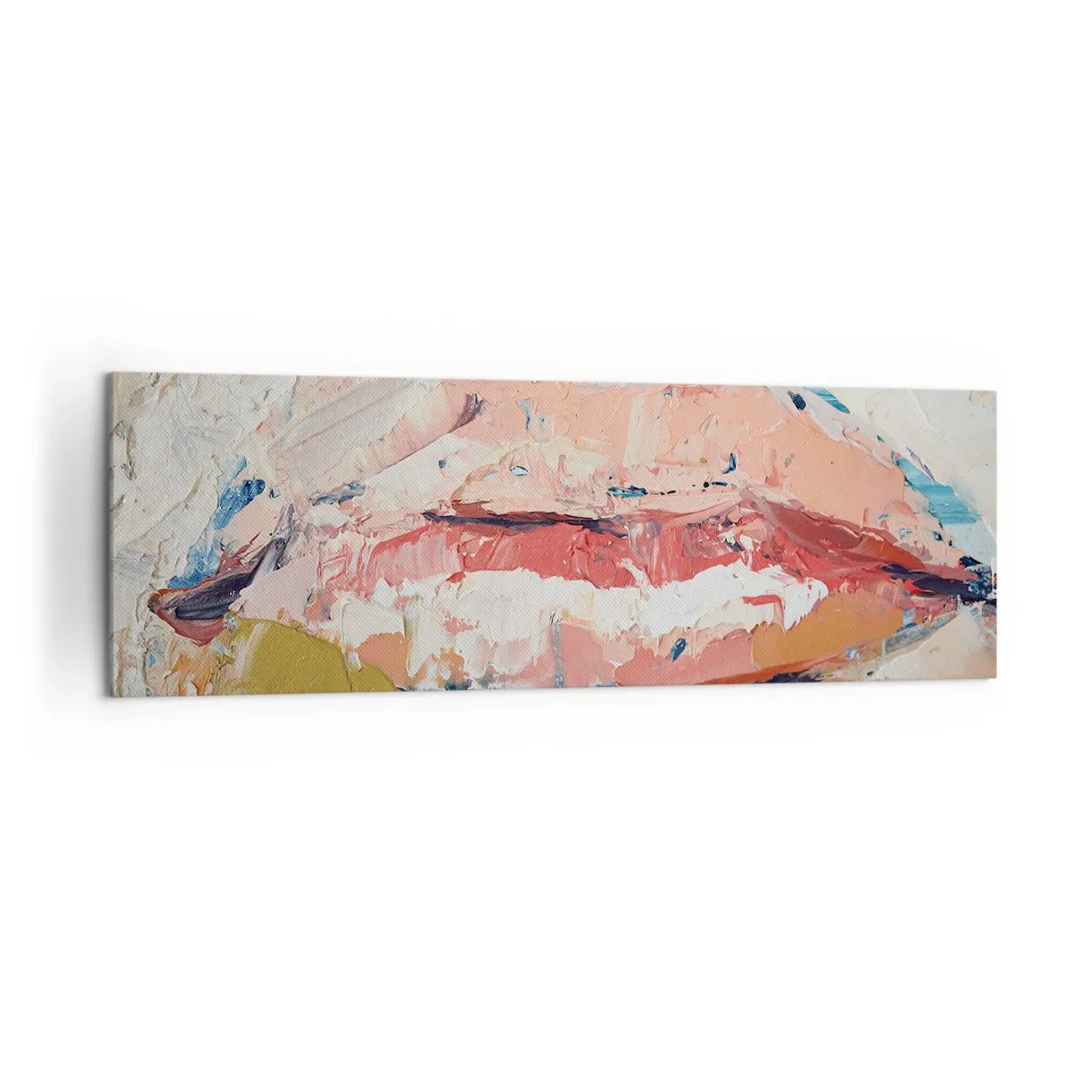 Schilderen op canvas - Het wekt de zintuigen - 160x50 cm