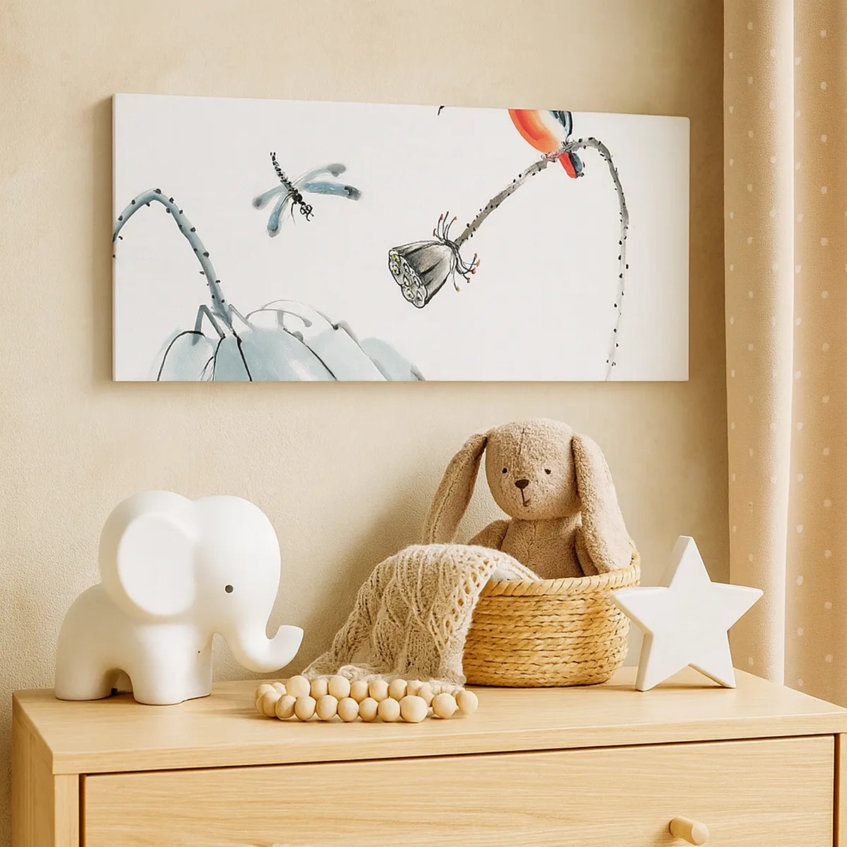 Schilderen op canvas - Het leven van de weide - 30x30 cm