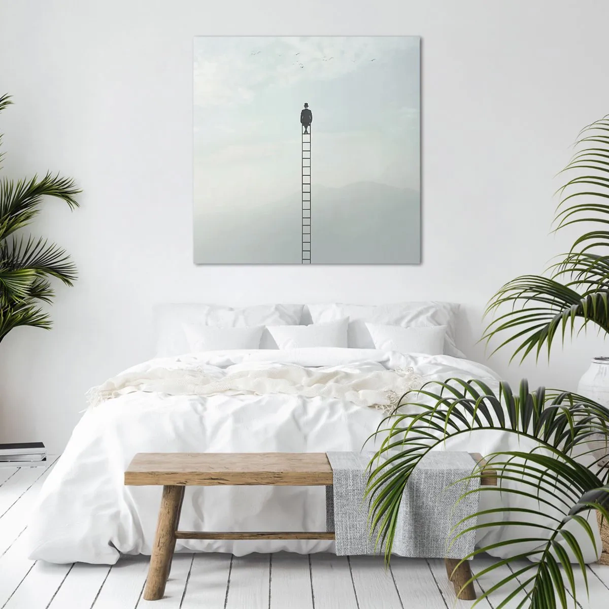 Schilderen op canvas - Stap verder op! - 30x30 cm