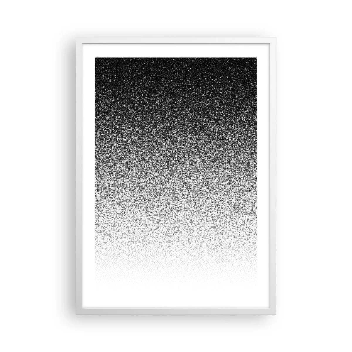 Poster in een witte lijst - Naar het licht - 50x70 cm