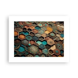 Poster - Arabische ornamenten – variatie - 40x30 cm