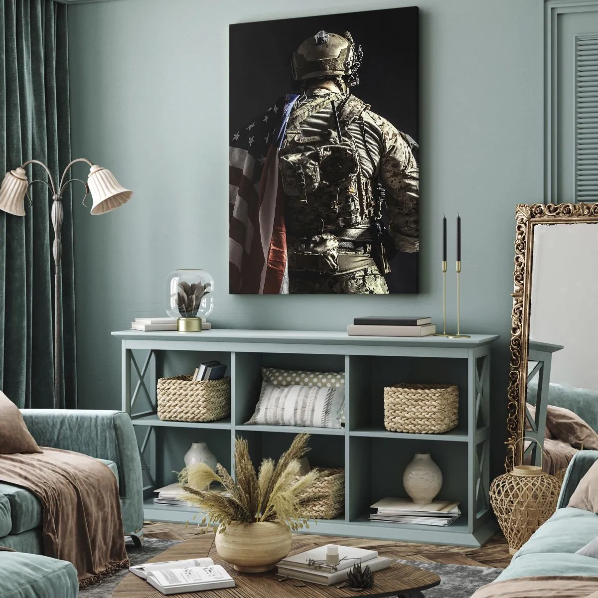 Schilderen op canvas - Dat is waarom - 45x80 cm