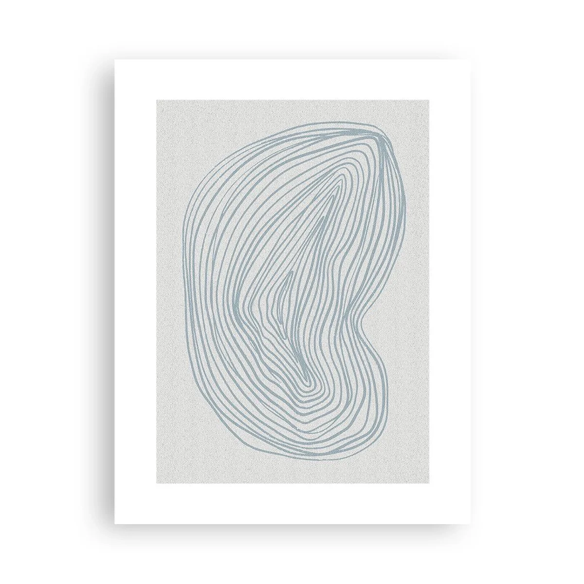 Poster - De glimlach van één druppel - 30x40 cm