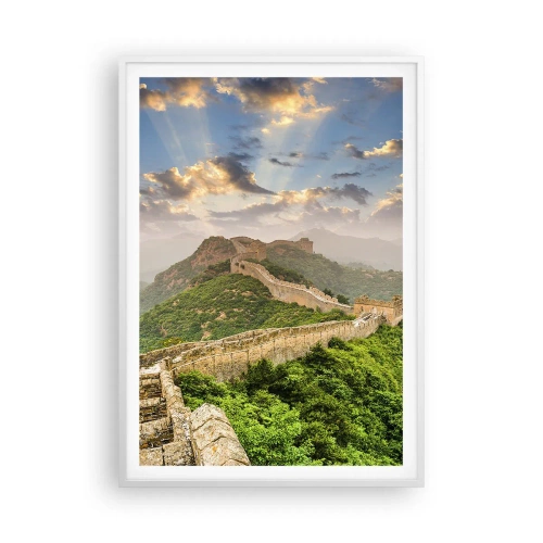 Poster in een witte lijst - Eeuwige grootheid - 70x100 cm