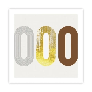 Poster - Oooo! - 50x50 cm