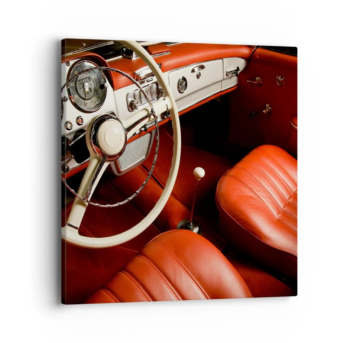 Schilderen op canvas - Vintage luxe - 40x40 cm