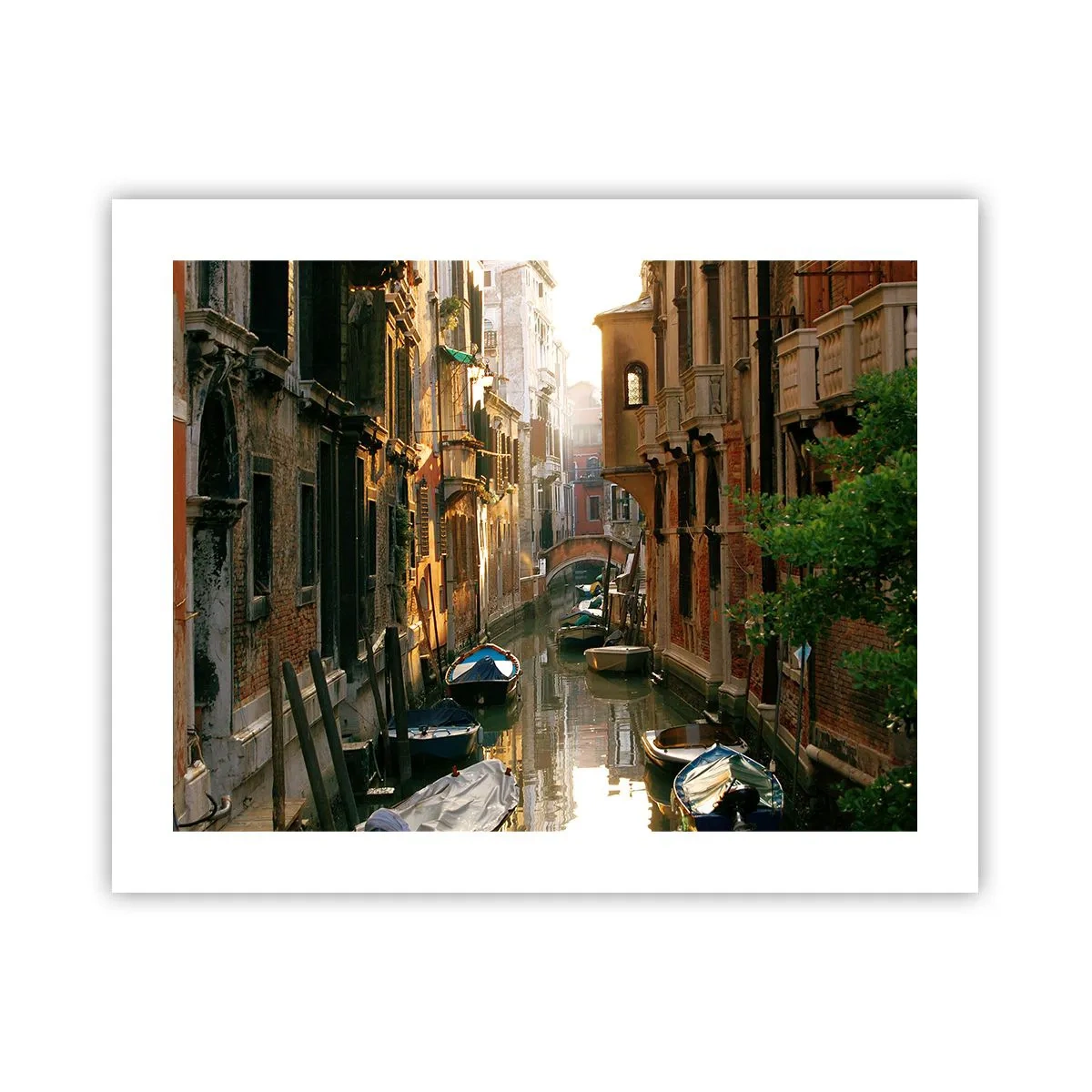 Poster - In een Venetiaans steegje - 50x40 cm