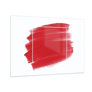 Schilderen op glas - Uit het frame - 100x70 cm