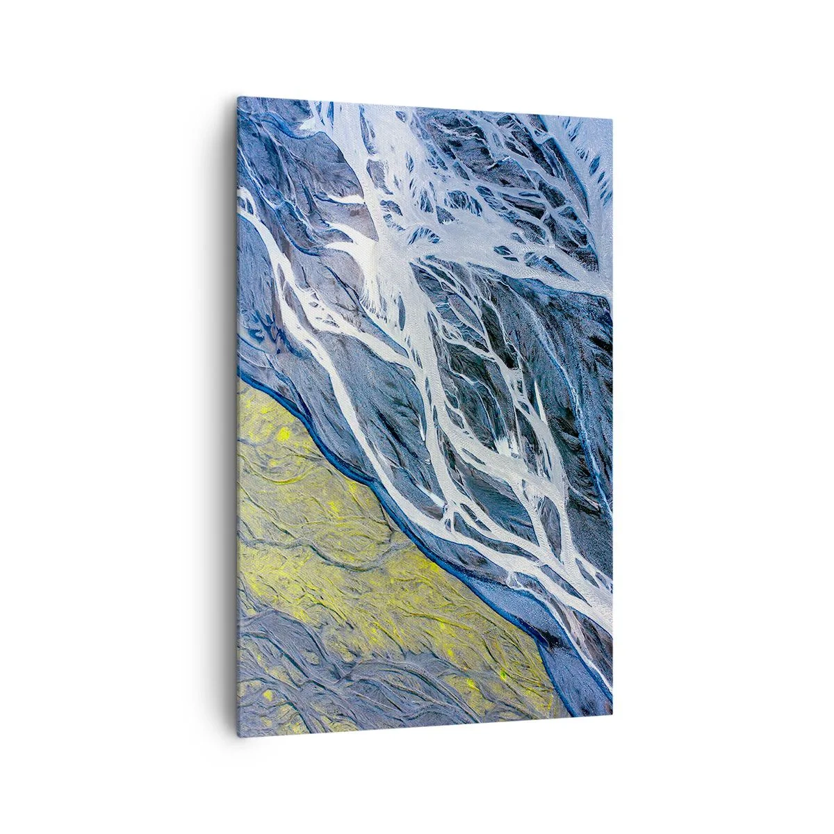 Schilderen op canvas - Rotstekeningen van de natuur - 80x120 cm