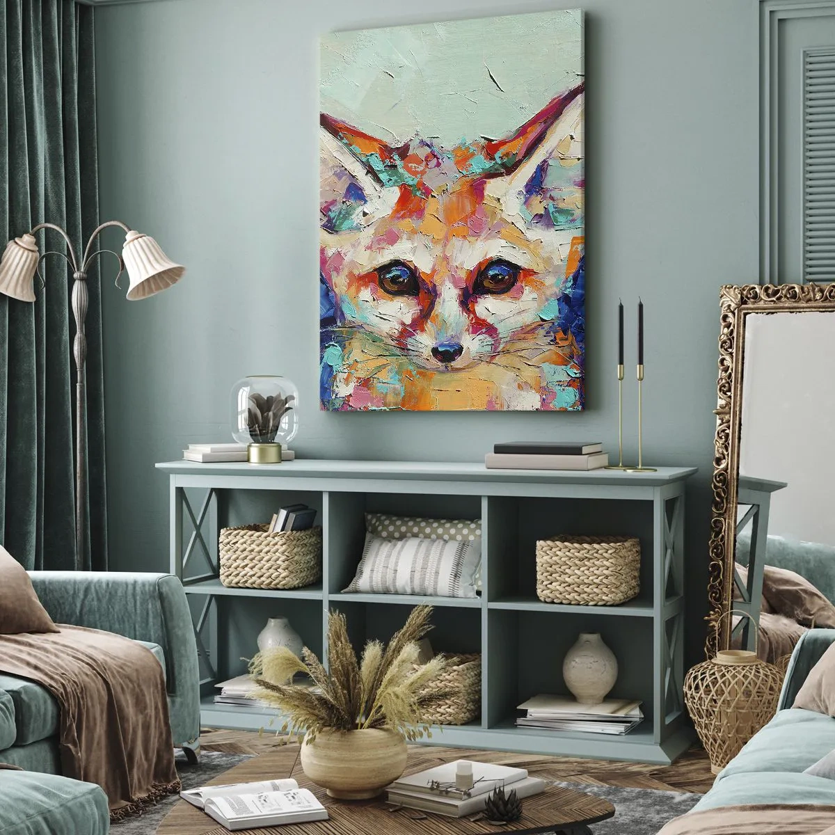 Schilderen op canvas - Ben je klaar voor mij? - 80x120 cm