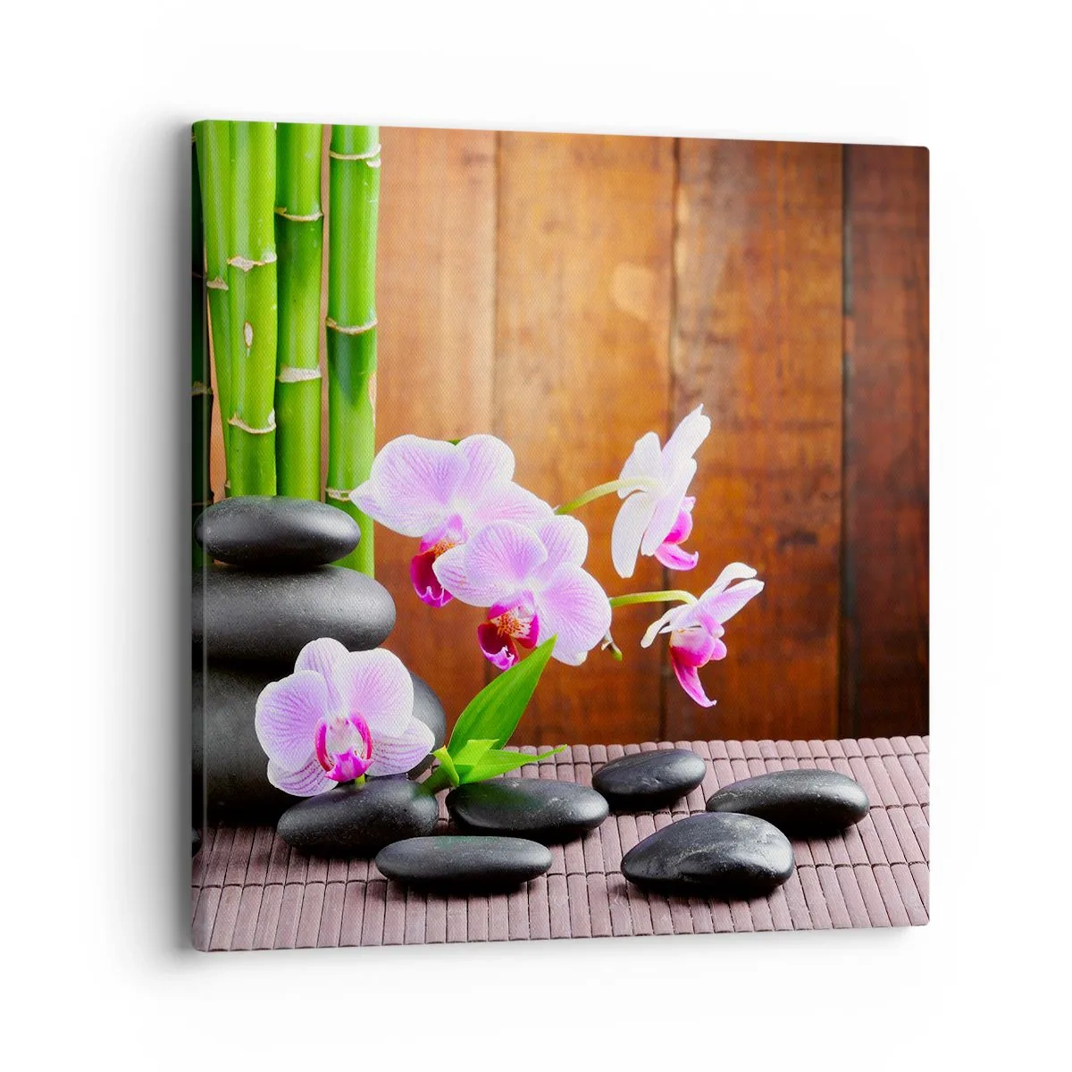 Schilderen op canvas - Maak kennis met de geneugten van het oosten - 40x40 cm