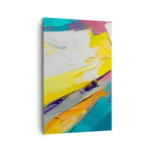 Schilderen op canvas - De anatomie van licht - 80x120 cm