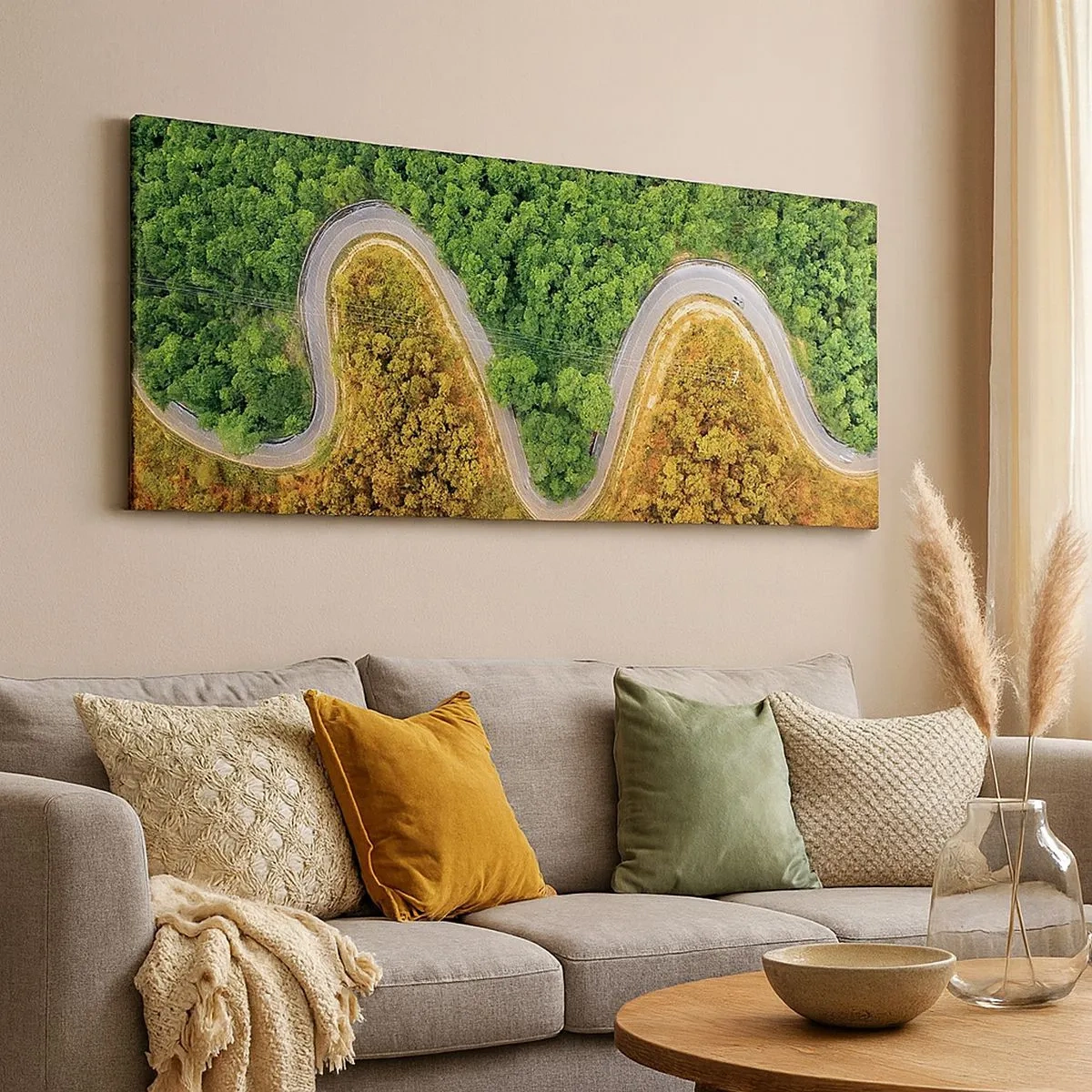 Schilderen op canvas - Grenzen en doorbraken - 100x40 cm
