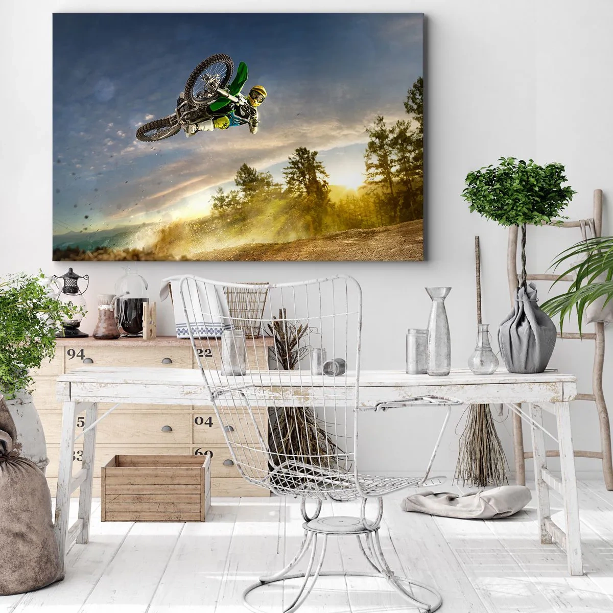 Schilderen op canvas - Schakel emoties in! - 120x80 cm